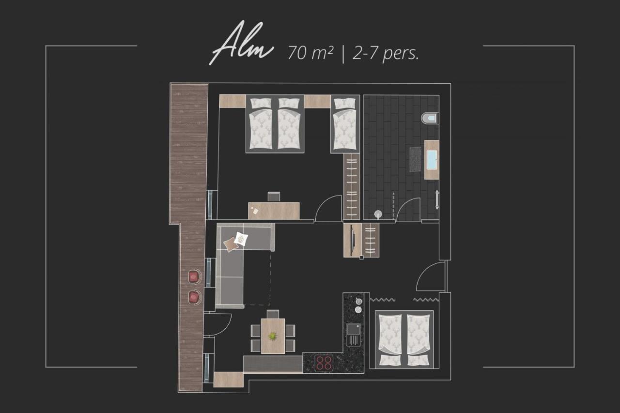 Tischlerhof Alpine Living Apartamento San Giacomo  Exterior foto